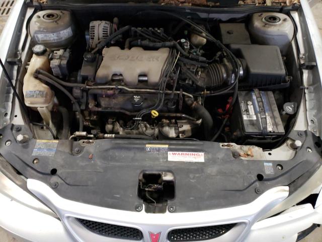 1G2NF52E24C227158 - 2004 PONTIAC GRAND AM S SILVER photo 11