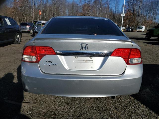 2HGFA1F61AH313131 - 2010 HONDA CIVIC LX-S ვერცხლისფერი ფოტო 6