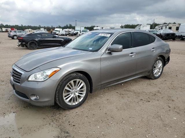 JN1BY1AP2CM331729 - 2012 INFINITI M37 GRAY photo 1