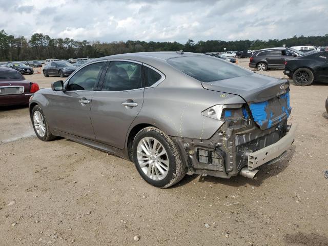 JN1BY1AP2CM331729 - 2012 INFINITI M37 GRAY photo 2