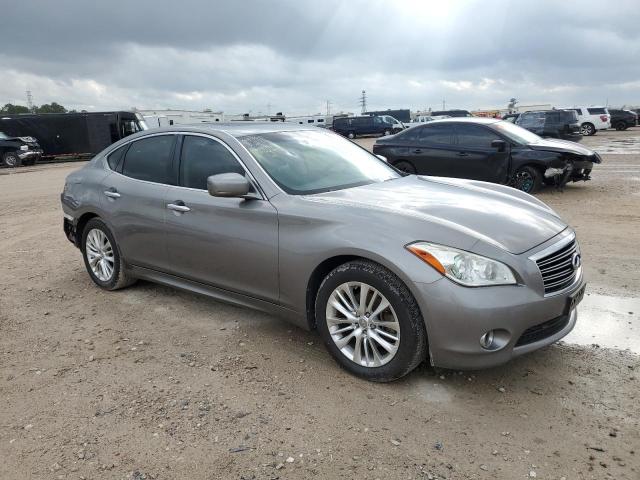 JN1BY1AP2CM331729 - 2012 INFINITI M37 GRAY photo 4