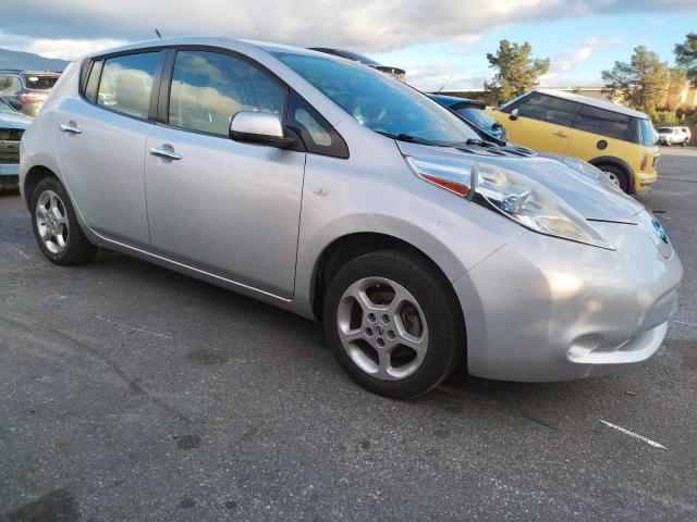 JN1AZ0CP8BT008841 - 2011 NISSAN LEAF SV SILVER photo 4