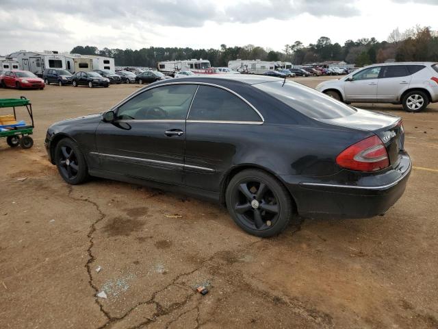 WDBTJ65J05F164608 - 2005 MERCEDES-BENZ CLK 320C BLACK photo 2