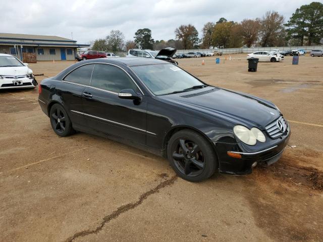 WDBTJ65J05F164608 - 2005 MERCEDES-BENZ CLK 320C BLACK photo 4