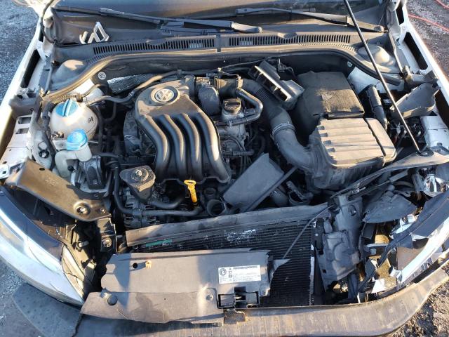 3VW2K7AJ4BM365670 - 2011 VOLKSWAGEN JETTA BASE 白色 照片 11