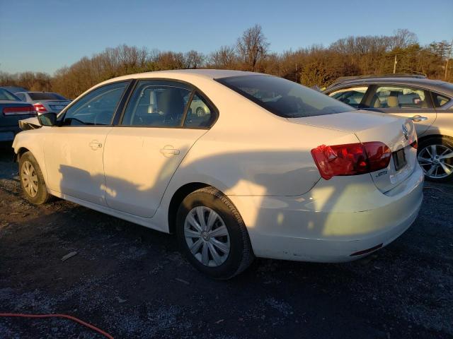 3VW2K7AJ4BM365670 - 2011 VOLKSWAGEN JETTA BASE 白色 照片 2