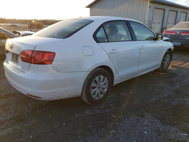 3VW2K7AJ4BM365670 - 2011 VOLKSWAGEN JETTA BASE 白色 照片 3