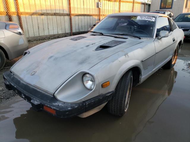 JN1HZ04S3CX438076 - 1982 DATSUN 280ZX GRAY photo 1