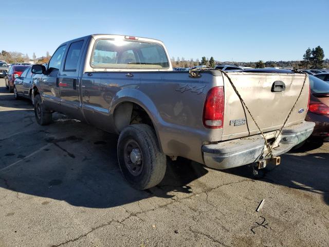 1FTSW31S23EC42711 - 2003 FORD F350 SRW S TAN photo 2