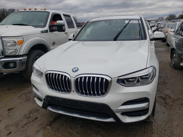 5UXTY5C0XM9D87416 - 2021 BMW X3 XDRIVE3 WHITE photo 5