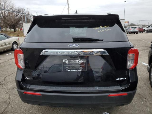 1FMSK8DH5NGA70735 - 2022 FORD EXPLORER X BLACK photo 6