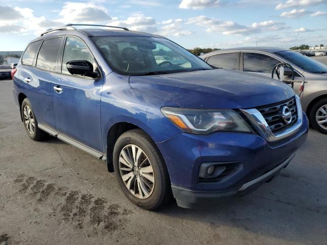 5N1DR2MNXHC682416 - 2017 NISSAN PATHFINDER BLUE photo 4