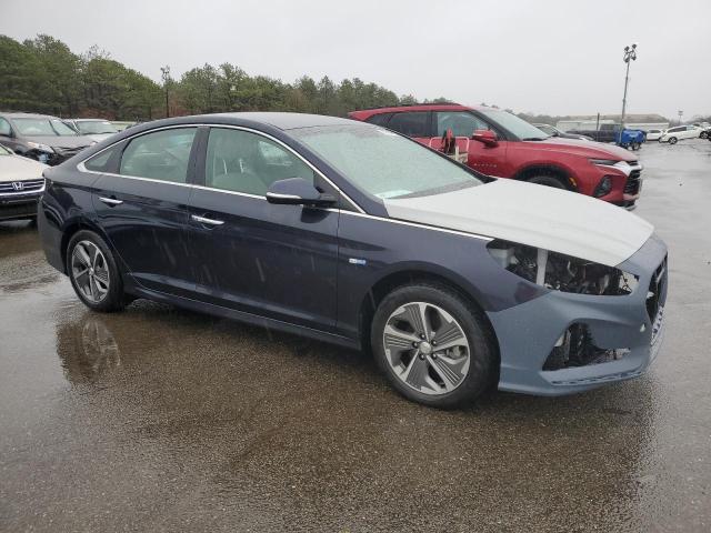 KMHE14L22KA****** - 2019 HYUNDAI SONATA PLU BLUE photo 4