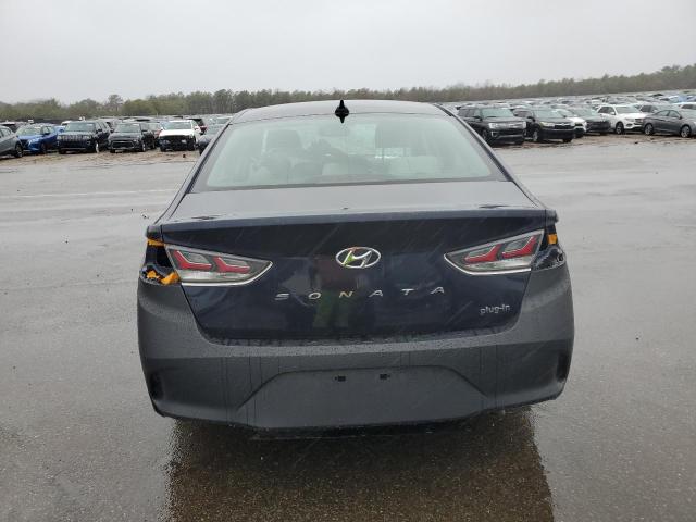 KMHE14L22KA****** - 2019 HYUNDAI SONATA PLU BLUE photo 6