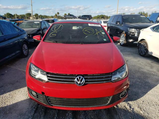 WVWBW7AH8CV014563 - 2012 VOLKSWAGEN EOS KOMFOR 红色 照片 5
