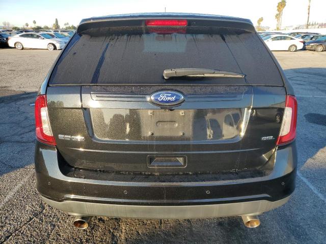 2FMDK3JC5EBA10823 - 2014 FORD EDGE SEL BLACK photo 6