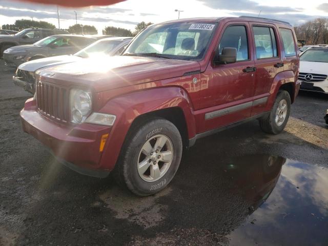 1J4PN2GK8BW550222 - 2011 JEEP LIBERTY SP RED photo 1