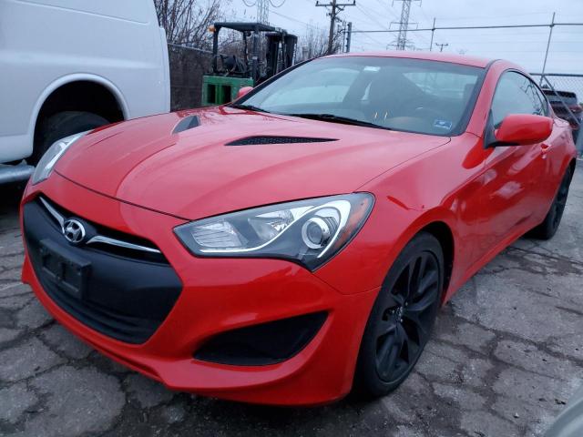 KMHHT6KD7DU081084 - 2013 HYUNDAI GENESIS CO RED photo 1