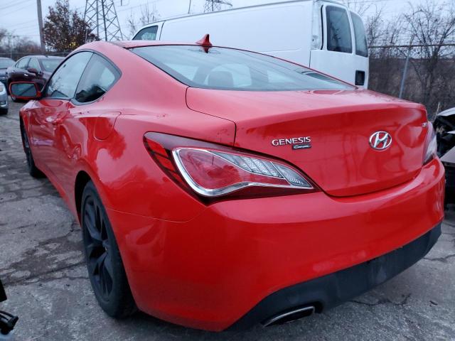 KMHHT6KD7DU081084 - 2013 HYUNDAI GENESIS CO RED photo 2