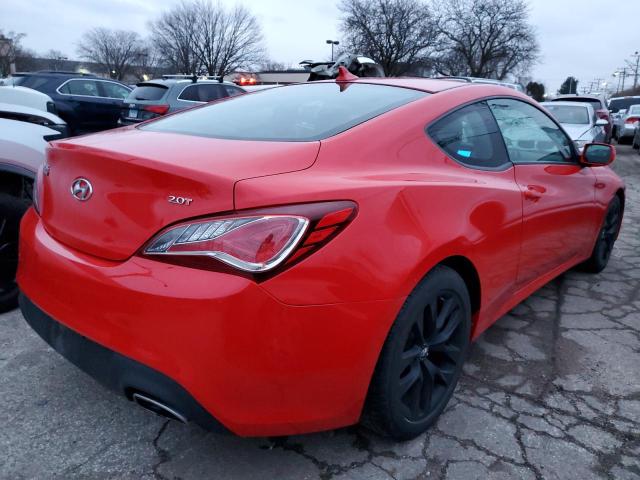 KMHHT6KD7DU081084 - 2013 HYUNDAI GENESIS CO RED photo 3