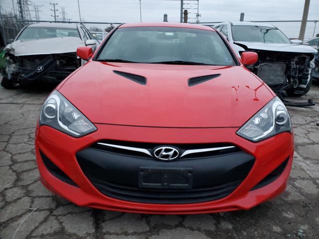 KMHHT6KD7DU081084 - 2013 HYUNDAI GENESIS CO RED photo 5