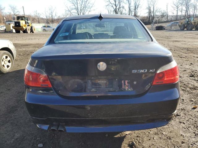 WBANF73536CG66166 - 2006 BMW 530 XI BLUE photo 6