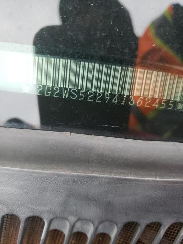 2G2WS522941362455 - 2004 PONTIAC GRAND PRIX შავი ფოტო 12