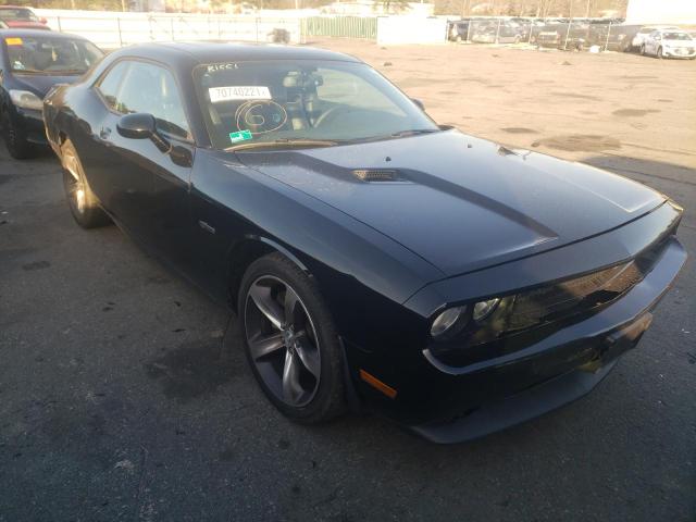 2C3CDYAG9EH218425 - 2014 DODGE CHALLENGER BLACK photo 1