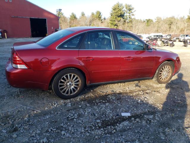 1MEFM42136G605303 - 2006 MERCURY MONTEGO PR BURGUNDY photo 3