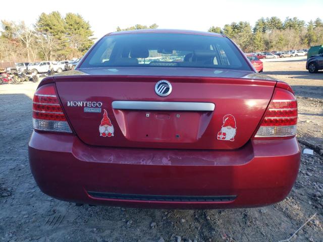 1MEFM42136G605303 - 2006 MERCURY MONTEGO PR 勃艮第红 照片 6