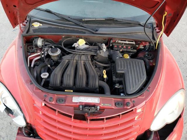 3A4GY5F90AT158783 - 2010 CHRYSLER PT CRUISER RED photo 11