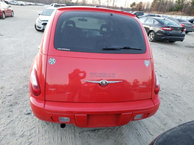 3A4GY5F90AT158783 - 2010 CHRYSLER PT CRUISER RED photo 6