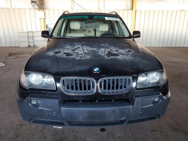 WBXPA93455WD23386 - 2005 BMW X3 BLACK photo 5