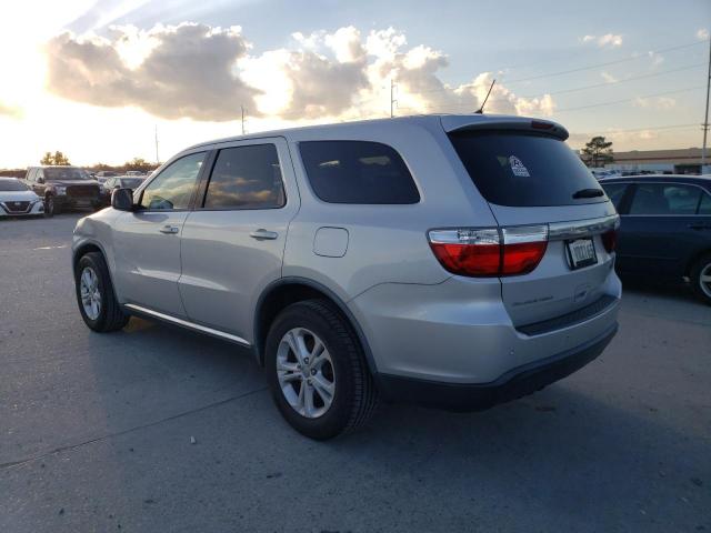 1D4RD2GGXBC706309 - 2011 DODGE DURANGO EX SILVER photo 2