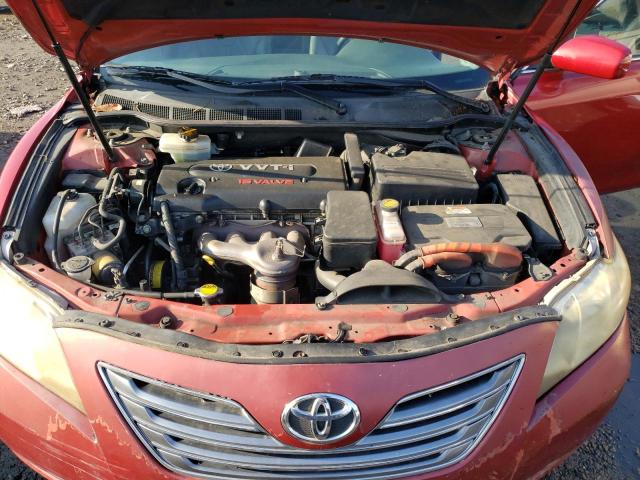 4T1BB46KX7U003327 - 2007 TOYOTA CAMRY HYBR RED photo 11