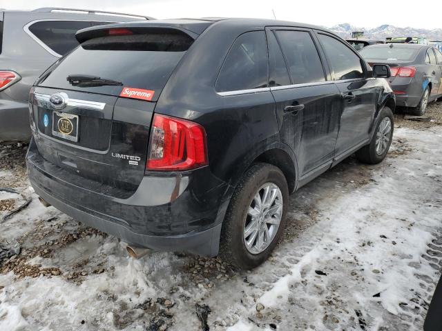 2FMDK4KC0DBA08383 - 2013 FORD EDGE LIMIT BLACK photo 3