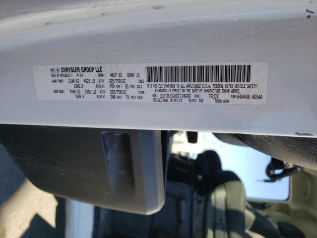 3C6TRVDGXEE120692 - 2014 RAM PROMASTER 白色 照片 12
