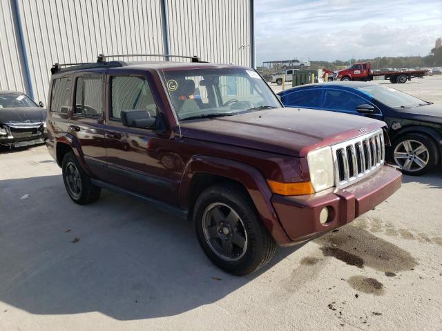 1J8HH48KX8C220466 - 2008 JEEP COMMANDER 红色 照片 4