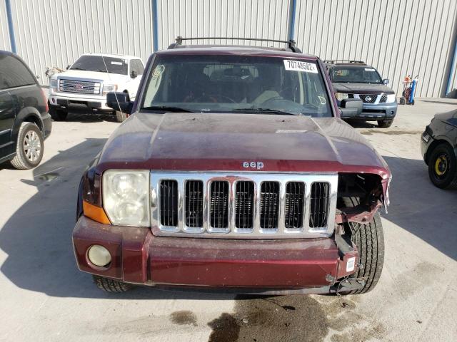 1J8HH48KX8C220466 - 2008 JEEP COMMANDER 红色 照片 5
