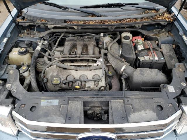 2FMHK6CC1ABB28992 - 2010 FORD FLEX BLUE photo 12