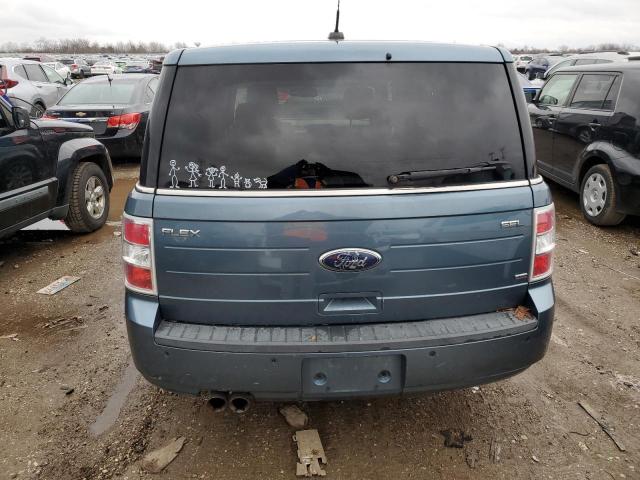 2FMHK6CC1ABB28992 - 2010 FORD FLEX BLUE photo 6