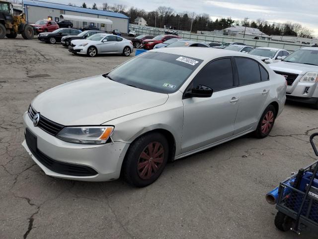 3VW2K7AJ4BM337383 - 2011 VOLKSWAGEN JETTA BASE SILVER photo 1