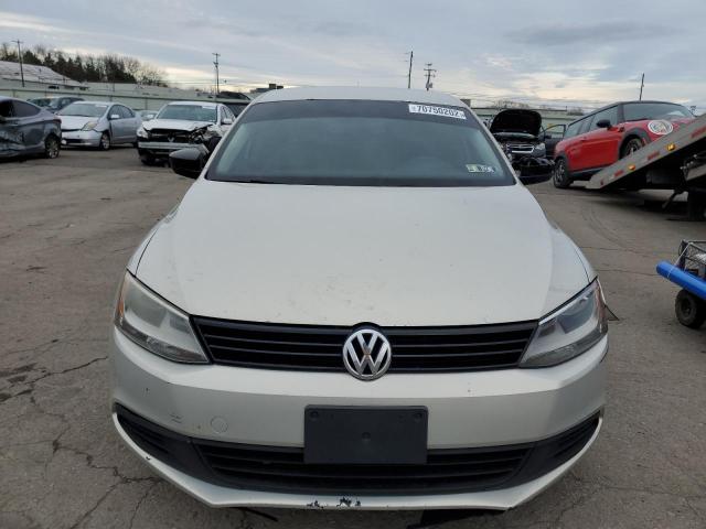 3VW2K7AJ4BM337383 - 2011 VOLKSWAGEN JETTA BASE SILVER photo 5