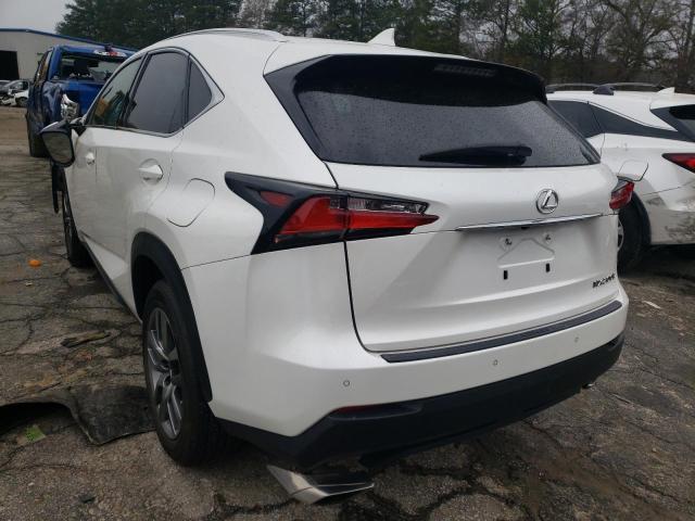 JTJYARBZ4G2023857 - 2016 LEXUS NX 200T BA WHITE photo 2