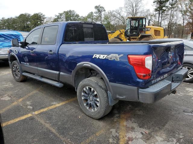 1N6BA1F47HN510430 - 2017 NISSAN TITAN XD S BLUE photo 2