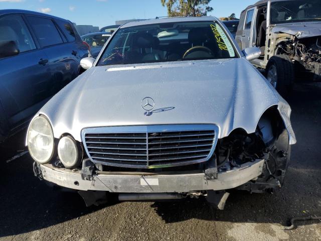 WDBUF56J86A850795 - 2006 MERCEDES-BENZ E350 SILVER photo 5