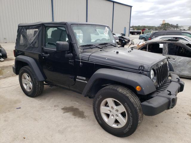 1C4AJWAG6HL745670 - 2017 JEEP WRANGLER S BLACK photo 4