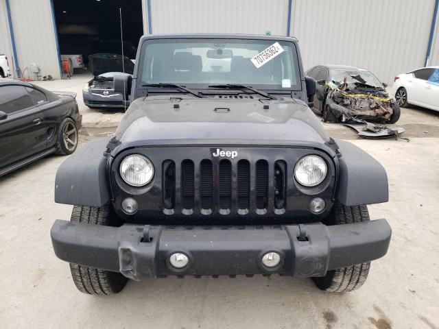1C4AJWAG6HL745670 - 2017 JEEP WRANGLER S BLACK photo 5