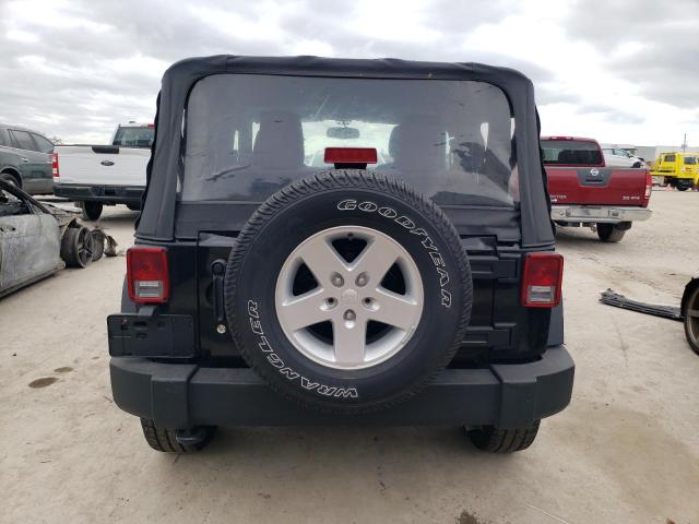 1C4AJWAG6HL745670 - 2017 JEEP WRANGLER S BLACK photo 6