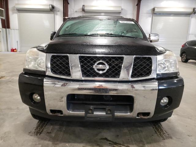 5N1AA08B05N704454 - 2005 NISSAN ARMADA SE BLACK photo 5